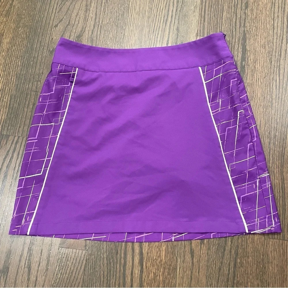 Adidas Climacool Athletic Golf Tennis Skort Purple size 4